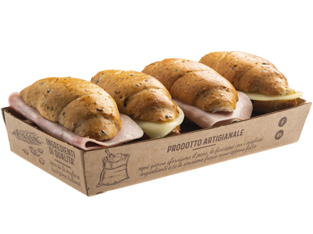 4 wholemeal mini brioches
