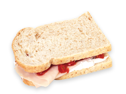 Vollkorn-Sandwich