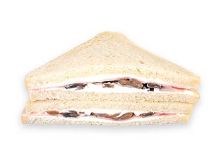 Dreieckiges Sandwich